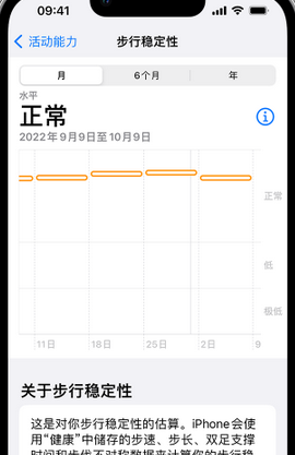 天宁iPhone手机维修如何在iPhone开启'步行稳定性通知'