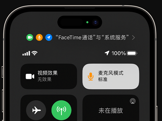 天宁苹果授权维修网点分享iPhone在通话时让你的声音更清晰 