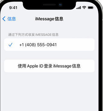 天宁apple维修iPhone上无法正常发送iMessage信息 