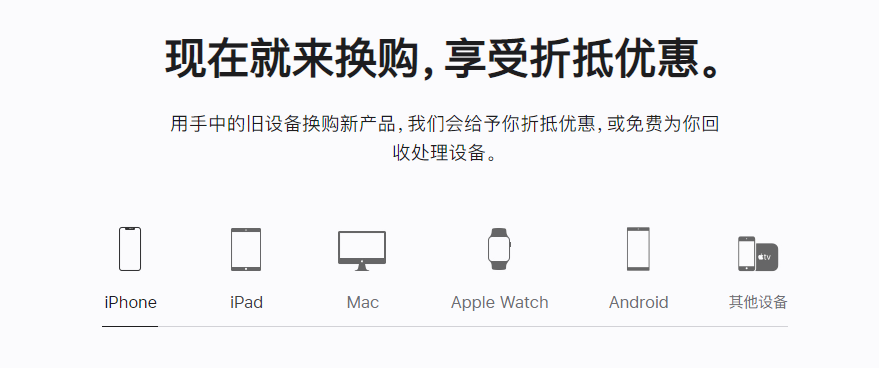 天宁苹果手机维修分享iPhone以旧换新的去处 