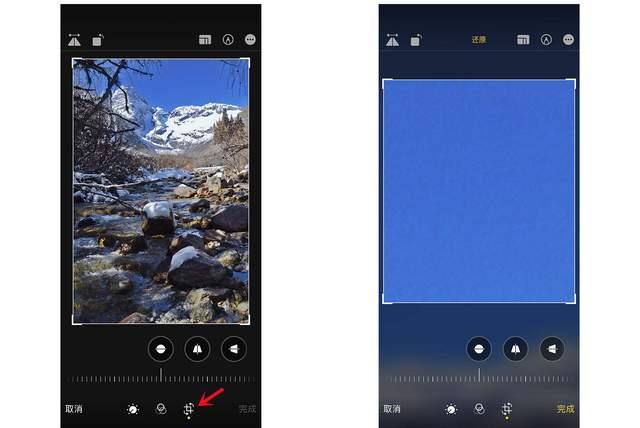 天宁苹果手机维修分享iPhone手机如何使用裁剪功能隐藏照片 